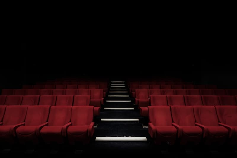 CineGenome interface showing a film's cinematic DNA breakdown across visual, narrative, audio and emotional dimensions